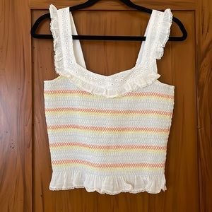 Heartloom - Timothy Top in Eggshell